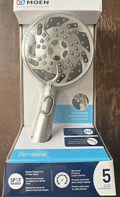 Moen 26034SRN Renewal 5-Setting Handheld Showerhead W/Hose Brushed Nickel*SEALED • $38.99