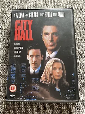 City Hall 1 Disc Dvd Al Pacino John Cusack Bridget Fonda Region 2 Cert 15 • £1.20