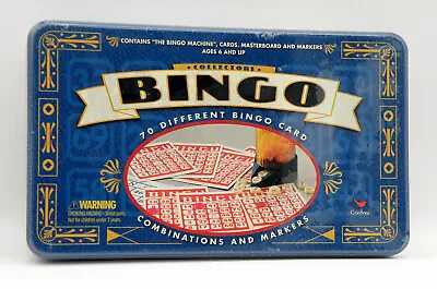 Vintage Cardinal Edition COLLECTORS BINGO In Tin 1999 NEW Factory SEALED • $19.99