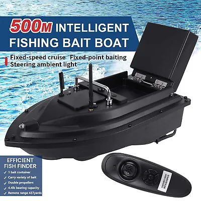 RC Lure Bait Boat For Fishing With Remote Control Bait Boat For Carp Fishing • $166.09