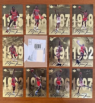 1998 Upper Deck Michael Jordan Gatorade Jumbos 11 Out Of 12 Card Set MISSING #6 • $34.99