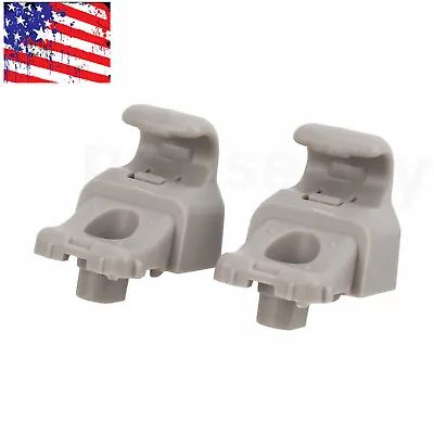 2 Sun Visor Clips Left&Right 1130993-00-A For 2017-2020 Tesla Model 3 USA • $13.95