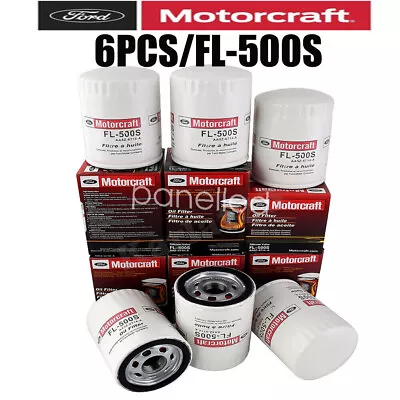 6X Genuine OEM FL500S Motorcraft Engine Oil Filters For Ford #AA5Z6714A • $48.99