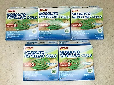 🔥 PIC Pyrethrins Mosqu Flying Bug Repelling Coils 20 Coils Total Works Great 🔥 • $29.99