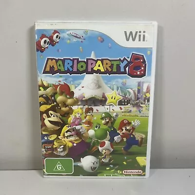 Mario Party 8 Nintendo Wii - Complete With Manual - PAL - Tested & Working • $32