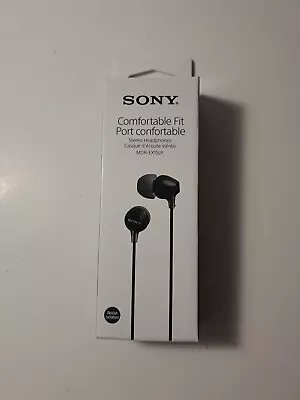 Sony Fashion Color EX Series Earbuds (Black) #Damaged Box# • $8.99