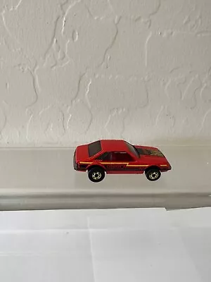 1979 Hot Wheels The Hot Ones Turbo Mustang Cobra Red Malaysia Nice One  LC2 • $43.69