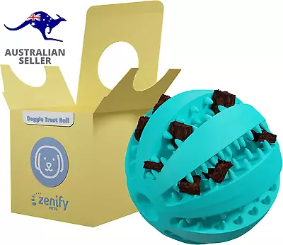 Zenify Puppy Toys Dog Toy Food Treat Interactive Puzzle Ball For Tooth Teething • $32.99