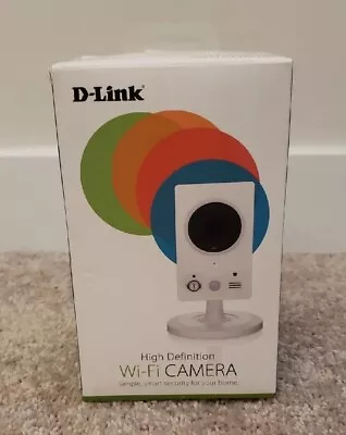 D-Link High Definition WiFi Indoor HD Camera W/ Motion Sensor (DCS-2132L) • £62.73