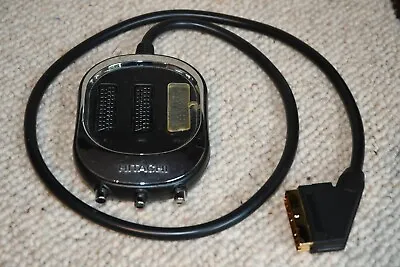 3 Way Hitachi Scart Switcher With 1m Lead (Male To 3 Switched Female) • £12