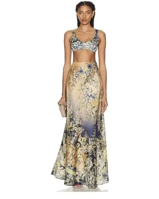 Zimmermann Tama Bias Flare Maxi Skirt + Bralette- New With Tags Size 3 Zimmerman • $1250