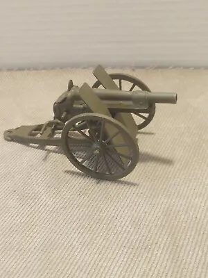 Vintage WWI Army Howitzer Cannon Diecast Metal 4.5 Inches Long Japan VG Clean • $44.99