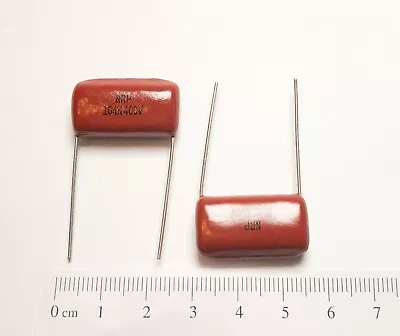 25 Pcs NRP 0.1uF 400 V Volt Metal Film Capacitor NRP104K • $14.99