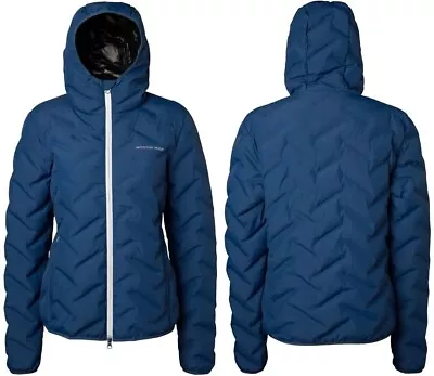 Mountain Horse Women's Luna Jacket W/ Hood- Navy - 302207 (Var. Sizes: XS To XL) • $195