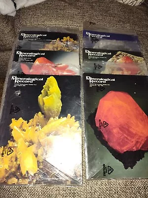 Complete Year 1996 Mineralogical Record Magazine • $50