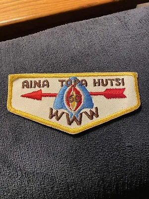 Boy Scout Patch - OA Flap 60 Aina Topa Hutsi F2 • $6.99