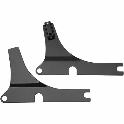 Cycle Visions Black Sissy Bar Side Plates 2013-17 Harley Softail Breakout FXSB • $98.96
