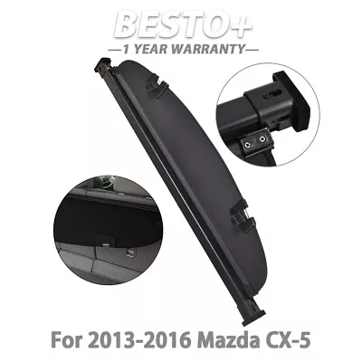 Trunk Cargo Cover Luggage Shade Shield For 2013-2016 Mazda CX-5 Retractable NEW • $60.11