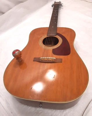 $120 • Buy Vintage Japanese MIYASU KOGYO MWG ACOUSTIC GUITAR 6 Stringed Instrument #31