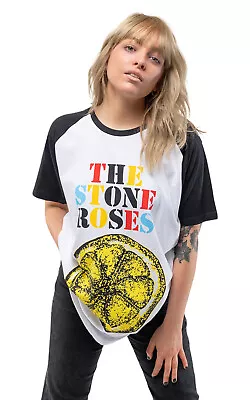 The Stone Roses Lemon Multicolor Raglan • £16.95