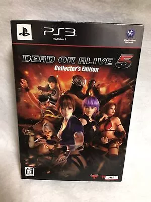 PS3 DEAD OR ALIVE 5 Collector's Edition Japan Authentic • $150.29