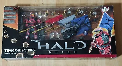 HALO REACH TEAM OBJECTIVES PACK SPARTAN MK V SERIES 6 Action Figure. • £68.99