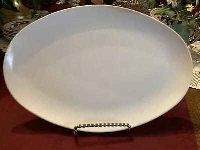 Vintage White Melmac Serving Tray  • $8