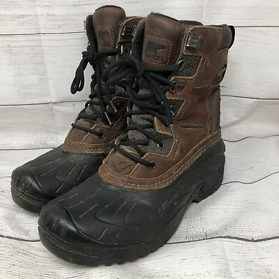 Sorel Mens Insulated Winter Boots NM 1564-256 Hunting Snow Work Hiking Size 8 • $39