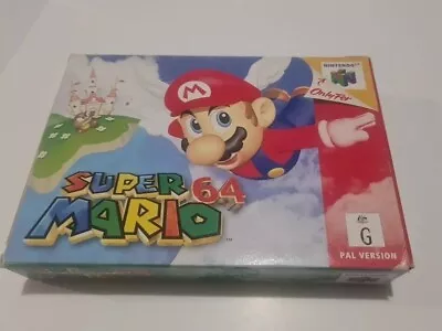 Super Mario 64 Nintendo 64 N64 Boxed PAL *Complete* • $150