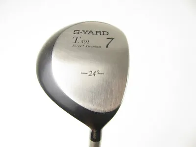 Seiko S-Yard T.301 Fairway 7 Wood 24 Degree With Graphite Regular +Headcover • $59.99