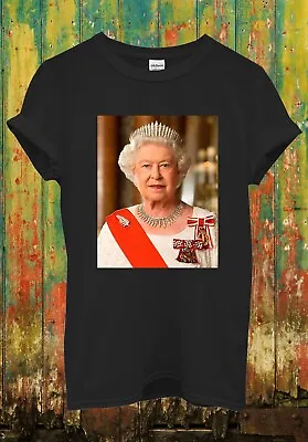 Queen Elizabeth II T Shirt Pocket 1926 2022 Men Women Unisex T-Shirt 2823 • £9.95