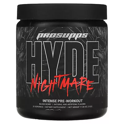 Hyde Nightmare Intense Pre-Workout Blood Berry 11 Oz (312 G) • $44.99