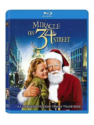 Miracle On 34th Street St [Blu-ray] Maureen O'Hara NEW! Christmas Classics • $14.99