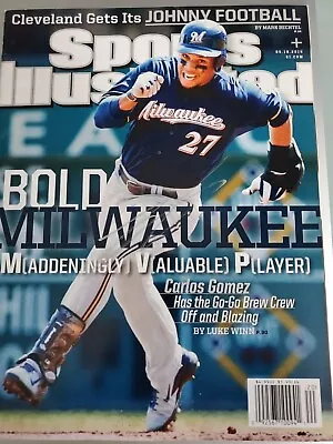 Carlos Gomez Signed Milwaukee Brewers Sports Illustrated   • $20