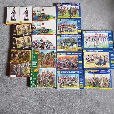 1/72 Scale Napoleonic Figures Collection All Boxed Zvezda Esci HaT & Revell  • £78