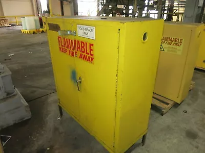 Flammable Storage Lab Cabinet Approx. 30 Gal. Cap • $450