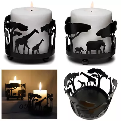 £9.16 • Buy Metal Pillar Candle Holder European Style Votive Candle Holders Candle Plate