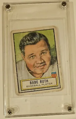 1952 Topps Look 'N See #15 Babe Ruth Yankees HOF 1  • $180