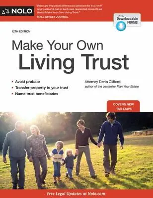 Make Your Own Living Trust By Clifford Denis Attorney • $6.68