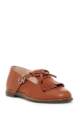 Venettini Shery Kiltie Flat Shoe (Big Girls) Hand Made Leather 39 (8 US) NWB • $29