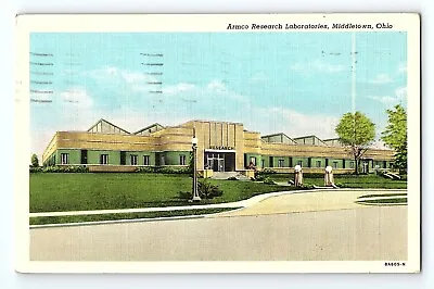 Armco Research Laboratories Middletown Ohio Vintage Postcard • $4.50