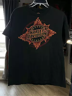 Vintage Y2K Harley Davidson Lentner Tee • $22