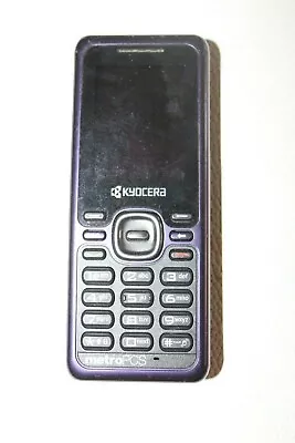 Kyocera Cellphone MetroPCS Qualcomm 3G CDMA - Dark Purple • $24.99