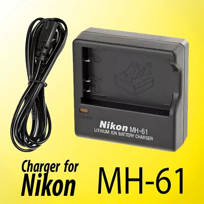 Nikon MH-61 Battery Charger (EN-EL5) • $11.99