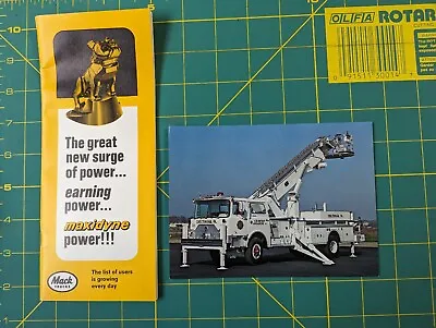 MACK Trucks Maxidyne Power Owner's List 1968 Postcard Small Format • $13.50