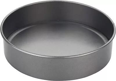 Non-Stick 8 Inch Cake Tin Round Sandwich Pan With Loose Base Bakeware 20 X 4cm • £9.45