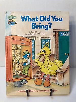 Sesame Street Book Club: What Did You Bring? 1980 VINTAGE • $12.99
