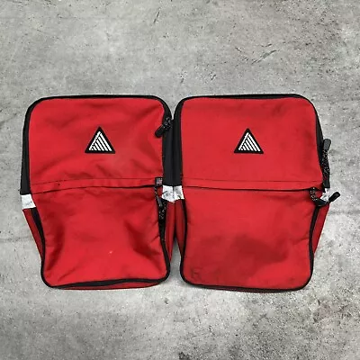 Cannondale Bicycle Panniers - Packing Set - Made In USA - Red - Vintage • $70