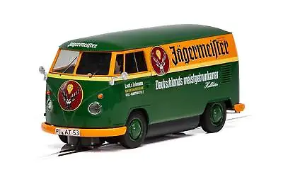£39.95 • Buy Scalextric C3938 VW Panel Van T1b Jagermeister Green & Orange BRAND NEW
