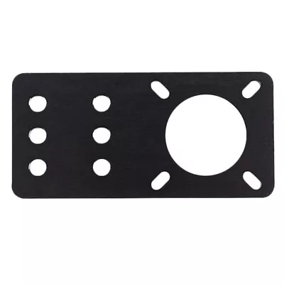 Nema17 Stepper Motor Mount Flat Bracket Linear-3D Printer Accessories(Black) • £4.70